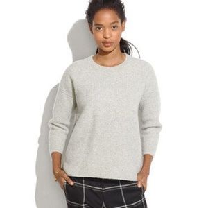 Madewell Merino Wool Gridstitch Sweater